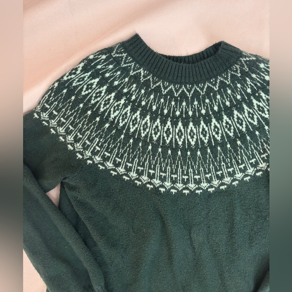 Fair isle Ski sweater wool - Picture 2 of 5